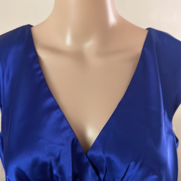 London Times Cobalt Blue Dress - Picture 3 of 8